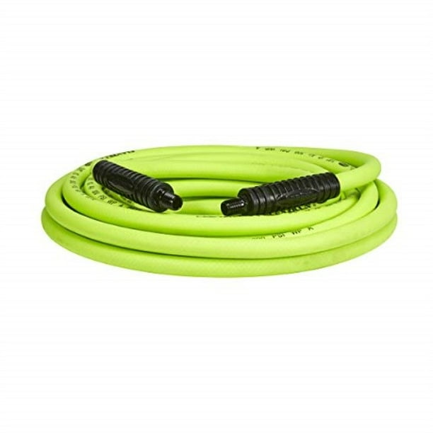 Flexzilla Air Hose, 3/8 in. x 25 ft, 1/4 in. MNPT Fittings, Heavy Duty