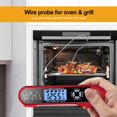 thumbnail image 4 of Kitchen Food Thermometer Plastic Professional BBQ Thermometer Meat Thermometer, 4 of 9