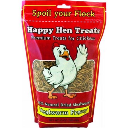 UPC: 0855297003018 | Happy Hen Treats Mealworm Frenzy 10-Ounce