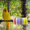 thumbnail image 4 of Flmtop 12Pcs Parrot Biting Circle Bite-resistant Entertainment Paper Creative Bird Toy for Pet, 4 of 9