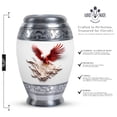 thumbnail image 2 of Eagle Urns, Memorial Urns For Human Ashes, Drop Urn For Ashes For Women, Urns For Ashes Adult Male, Large Urn For Human Ashes, Urns For Ashes Adult Female 10 Inch, Cremation Urns, 2 of 5