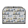 thumbnail image 2 of Fotbe Lion Hippo Elephant On The Car for Four Slice Toaster Cover, Fingerprint Protector, Super Soft Appliance Cover And Dust Cover,Bread Dust Cover & Fingerprint Protection, 2 of 7