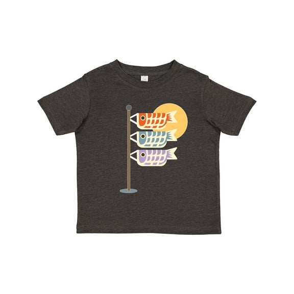 Inktastic Japanese Carp Fish Flags Boys or Girls Toddler T-Shirt