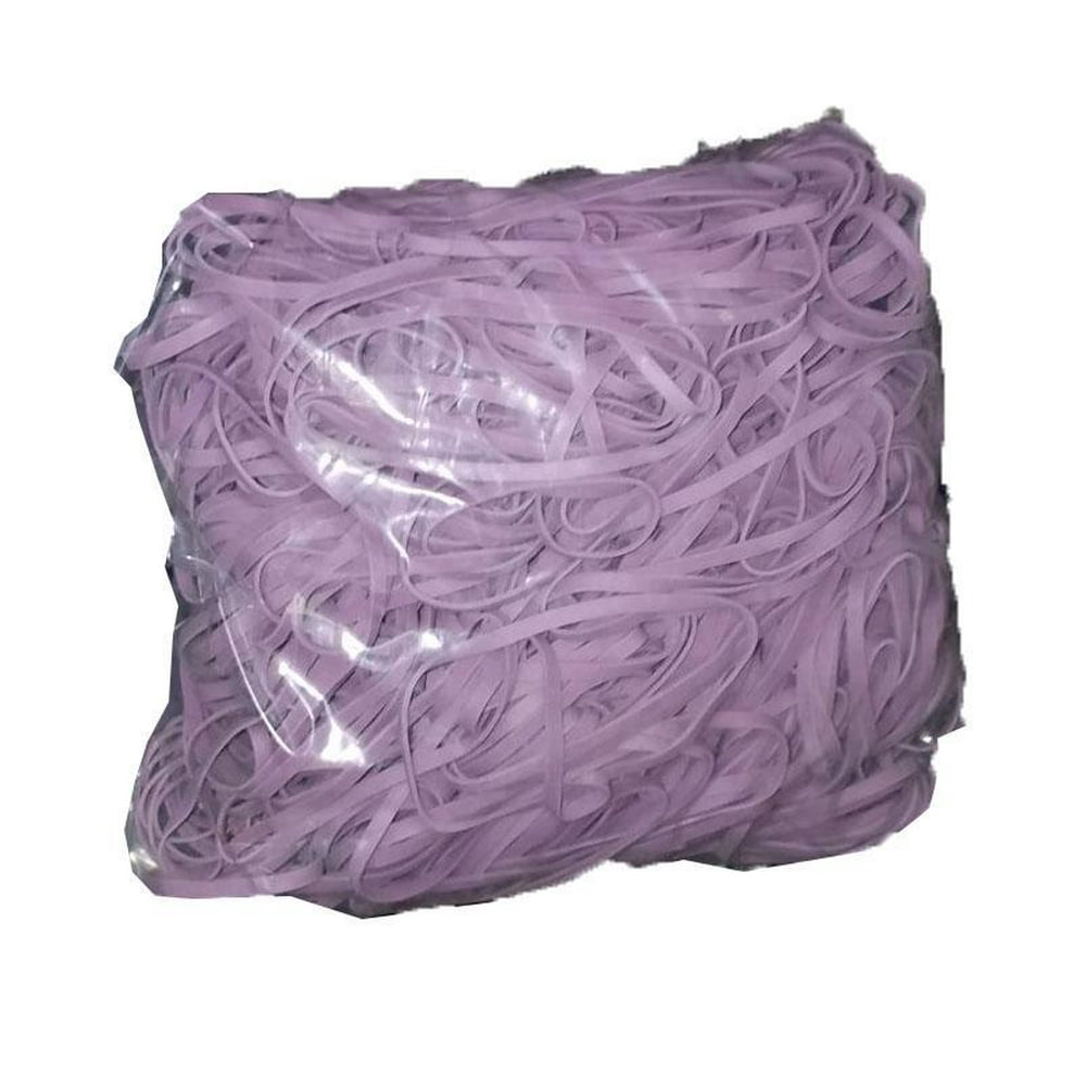 "Rubber Bands 33 Size Argyle Purple Rubberbands 1LB/500 Count