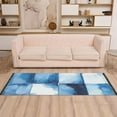 thumbnail image 2 of Yayeee Runner Rug for Bedroom 2'x6' Machine Washable Hallway Non Slip Mat, Blue Pattern, 2 of 8