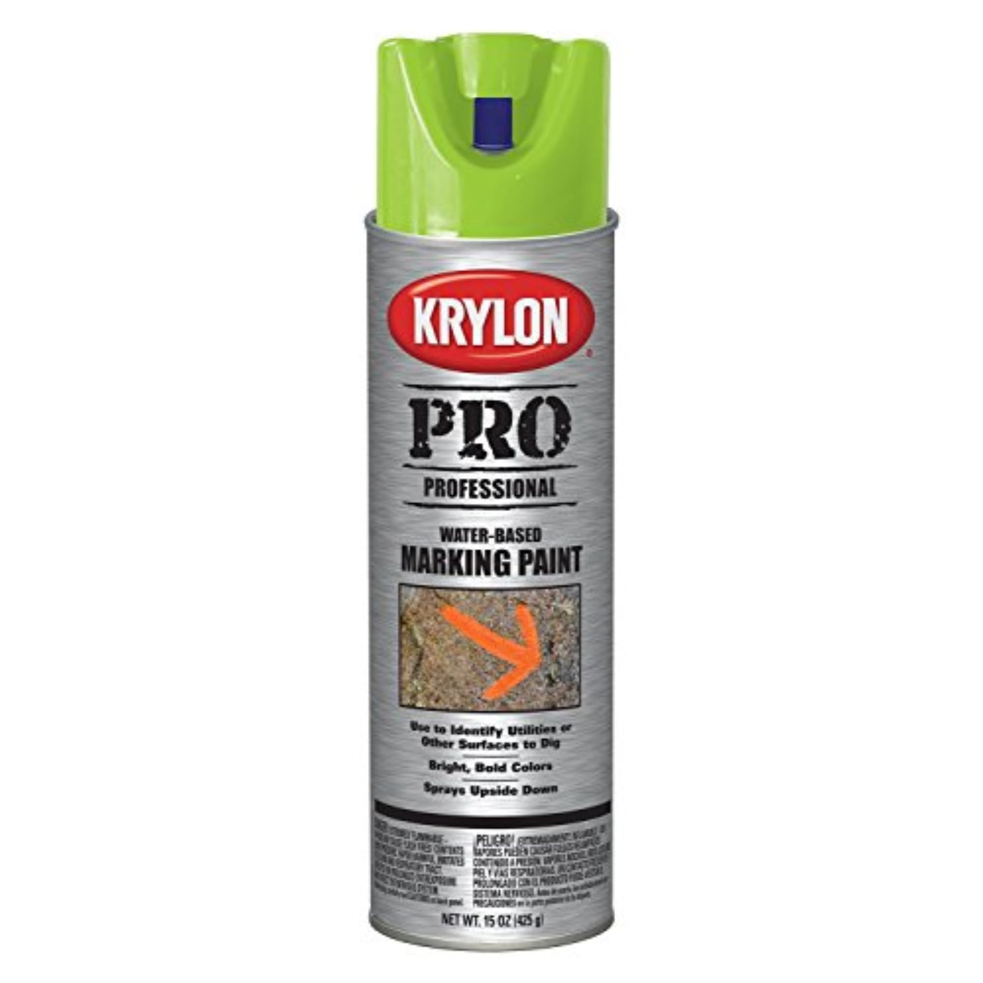 1018312 FILD MARK PAINT AGR 15OZ Krylon Pro Professional APWA Green