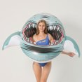 thumbnail image 2 of Anillo de natación inflable plegable Anillo de tiburón inflable divertido para niños adultos Ehuebsd Para Estrenar, 2 of 3