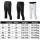 thumbnail image 4 of Pantalones cortos de compresión para hombre, mallas deportivas 3/4 para gimnasio, capas base, mallas para correr, 4 of 4