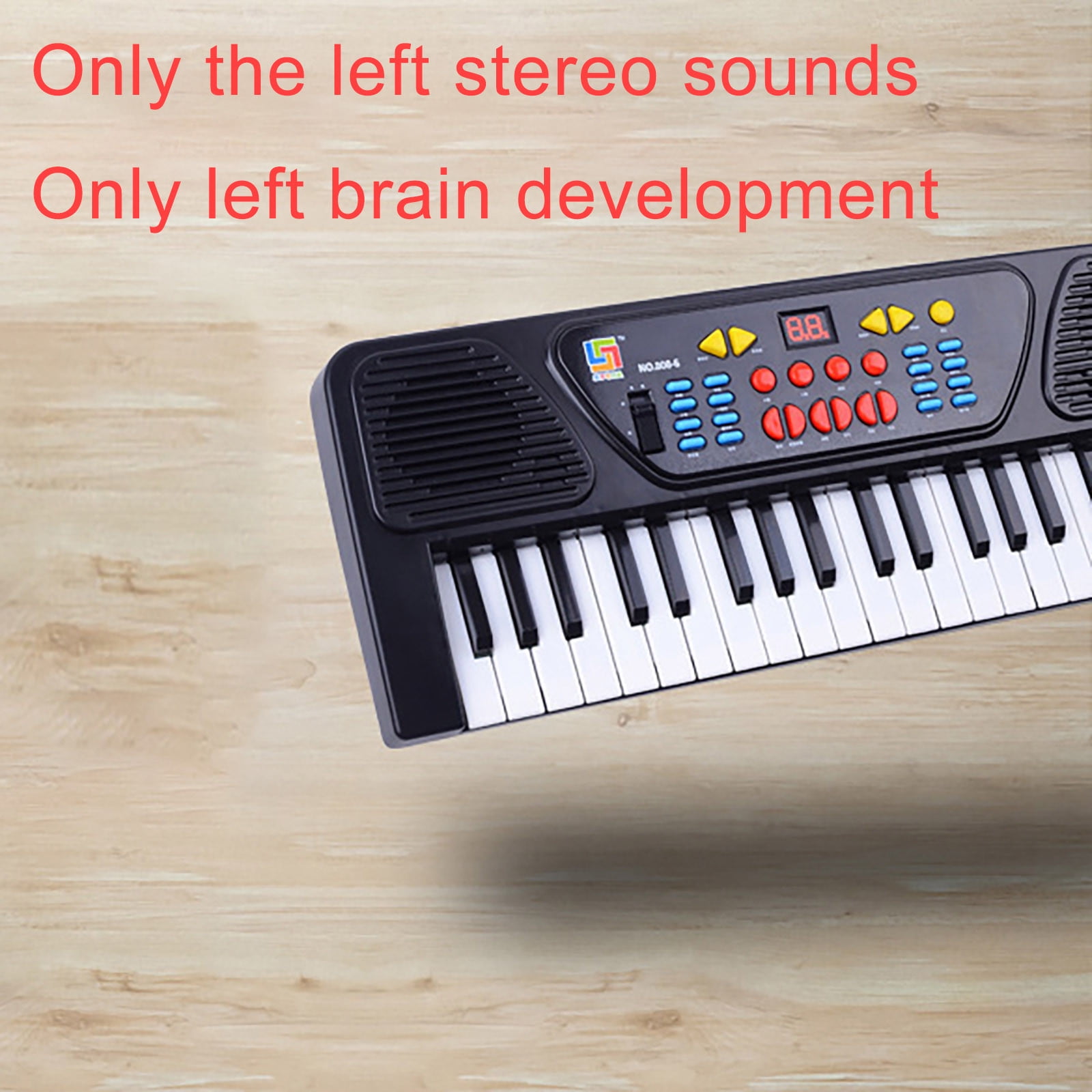 37 Keys Digital Electronic Keyboard For Kids With Microphone Usb Cable Piano Gift For Children