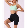 thumbnail image 5 of INSPIRE CHIC Women's Full-Coverage U Back Fitness Sports Bras Fixed Padded Cup Underwear S Green, 5 of 5