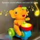 thumbnail image 2 of Drumming Elephant Blowing Ball Walking Car Toys with Music Light Baby Crawl Toy, 2 of 5