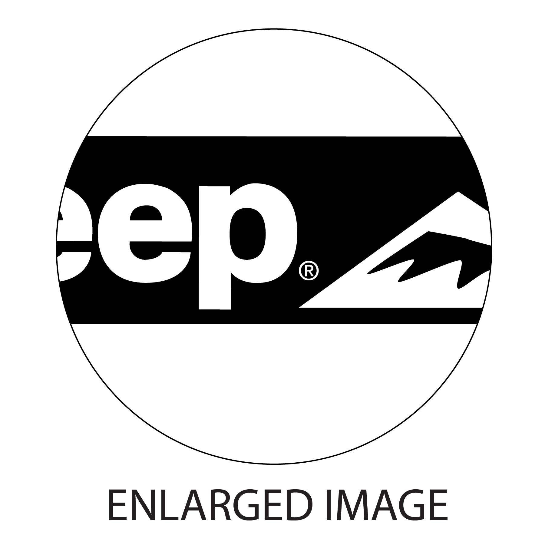 Jeep Wrangler Mountain License Plate Frame (ABS)