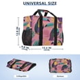 thumbnail image 3 of Large-capacity handheld storage bag Thickened picnic travel bag oversized clothing luggage organizing bag Digital Illustration Of Cute Toucans, 3 of 8