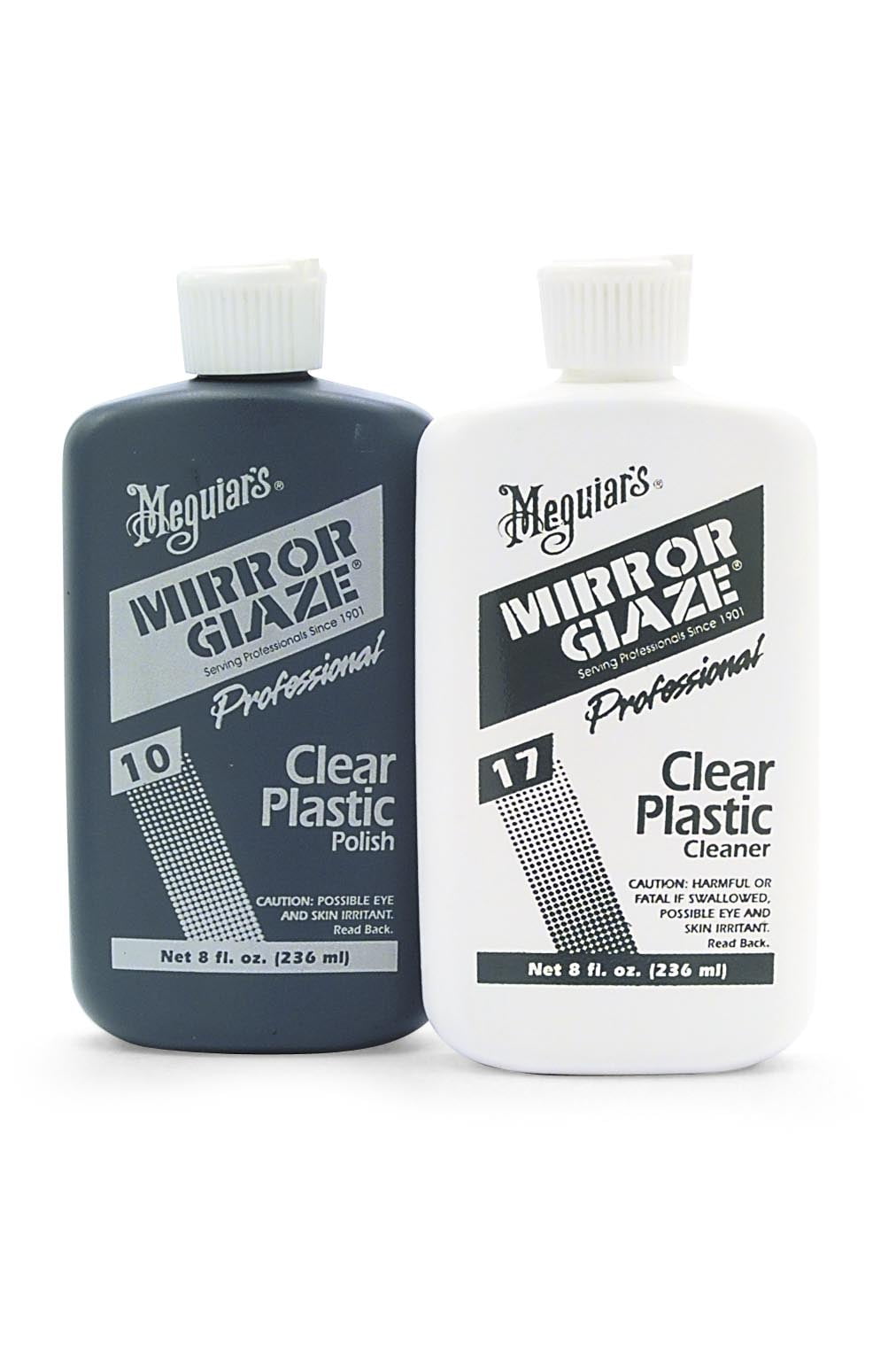 Meguiars Mirror Glaze Plastic Polish 8oz Polish M1008