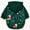 Christmas Green, variant on DAKIMOE Small Dog Hoodie, Fleece Lined Puppy Clothes Warm Sweatshirt Pullover, Soft Pet Hoodie Jacket with Pocket Adjustable Drawstring, Dogs Outfit for Yorkie, Maltese, Pomeranian