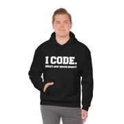 I CODE What’s your special power Coder Unisex Hoodie, S-5XL