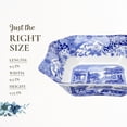 thumbnail image 7 of Spode Blue Italian Square Serving Bowl, 9.5 Inch Serving Bowl for Appetizers, Salad, and Pasta, Made from Fine Porcelain, Microwave and Dishwasher Safe, 7 of 7