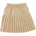 thumbnail image 2 of ToBeInStyle Girl's Pleated Uniform Skort - Khaki - Size 8, 2 of 5