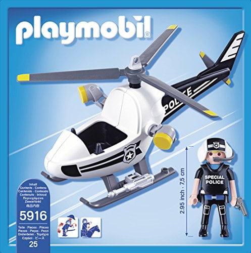 playmobil police helicopter