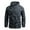 Dark Gray, variant on Uikmnh Men's Fall Outdoor Casual Hooded Shrinkable Windproof Thin Irregular Printed Coat Loose Top