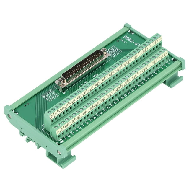 Terminal Block Male Female Interface Connector 3 Row Adapter DC 60V, Better Contact, Simpler Wiring, Practical Uses for 14-26AWG Cables