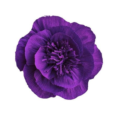 

Artificial Flowers Household Imitation 3Pcs Set of Premium 13D Crepe Paper Flowers Lifelike Realistic Floral Decorations for Weddings Birthdays and Home Easy Diy Craft for Party Special Offers