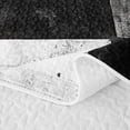 thumbnail image 5 of Homewish Black White Checkered Twin Quilt Set,Contemporary Aesthetic Twin Coverlet Set,2 Pieces, 5 of 7