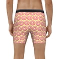 thumbnail image 4 of Salouo Donuts With Pink Glaze Pattern Men's Boxer Briefs, Soft & Breathable Underwear Elastic Waistband Briefs for Men,1-Pack, 4 of 7