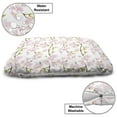 thumbnail image 3 of Plant Watercolor Pet Bed, Blooming Cherry Japanese Sakura in Soft Rose, Chew Resistant Pad for Dogs and Cats Cushion with Removable Cover, 24" x 39", Pale Pink Fawn, by Ambesonne, 3 of 4