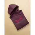 thumbnail image 3 of Dis Feelings Quote Hoodie Women -Image by Shutterstock, Female x-Large, 3 of 4