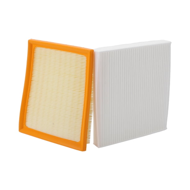 Conjunto de Filtros de Aire de Cabina del Motor Unique Bargains Kit de Filtro de Aire Limpiador Elemento No.8713907010/1780137021 para Toyota Prius 1.8L 2010-2015 1 Juego