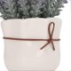 thumbnail image 2 of Small Artificial Plants Pots Mini Fake Potted Plants Ornament Indoor Outdoor Home Decor 7146C 01 Lace Vase, 2 of 3