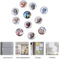 thumbnail image 4 of 11pcs Halloween Glass Refrigerator Magnet Stickers, Professional Creative Skeleton Patern Fridge Magnet Stickers for Refrigerator Kitchen Home, 4 of 8