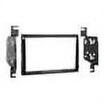 Metra - Dash Kit for Select 2007-2010 Hyundai Elantra DDIN - Black