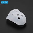 thumbnail image 3 of Uxcell Rubber Finger Tips Silicone Thumb Fingertip Protector Thimble for Guitar Playing Clear XL Size 30 Pack, 3 of 6