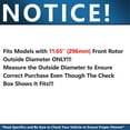 thumbnail image 3 of Detroit Axle - Brake Kit for 2006-2018 Toyota RAV4 11.65" Front & 11.06" Rear Drilled Slotted Disc Rotors Ceramic Brakes Pads 2007 2008 2009 2010 2011 2012 2013 2014 2015 2016 2017 Replacement, 3 of 13