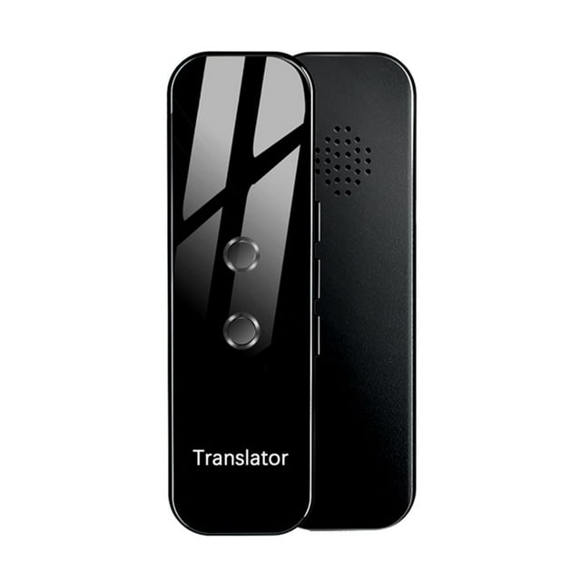 Portable Voice 70+ Languages Device - Black, 115x35x9mm