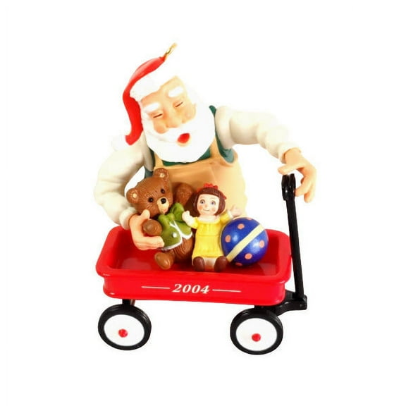 2004 Toymaker Santa Hallmark Keepsake Christmas Tree Ornament - QX8124
