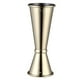 thumbnail image 1 of sweethay Jigger-taza medidora de acero inoxidable, diseño japonés, para Bar de cóctel, barman de doble espíritu, 1oz/2oz Oro, 1 of 6