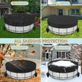 thumbnail image 5 of Premium Round Pool Cover - Heavy Duty Swimming Pool Cover for Above Ground Pools - 18ft Round Solar Pool Cover with Sandbag Anchors & Safety Straps,Winter Pool Cover, 5 of 6