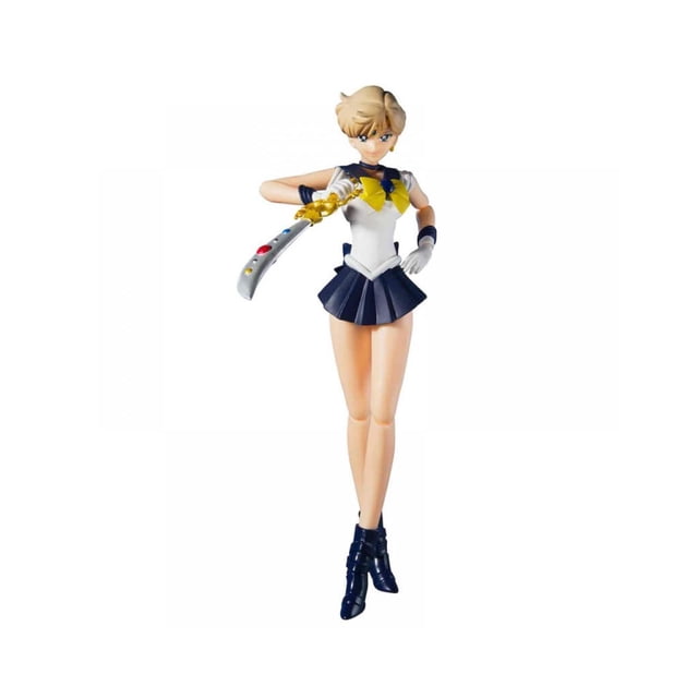 Figura de Bandai Sailor Uranus Sailor Moon Animation Color SH Figuarts 16cm PVC