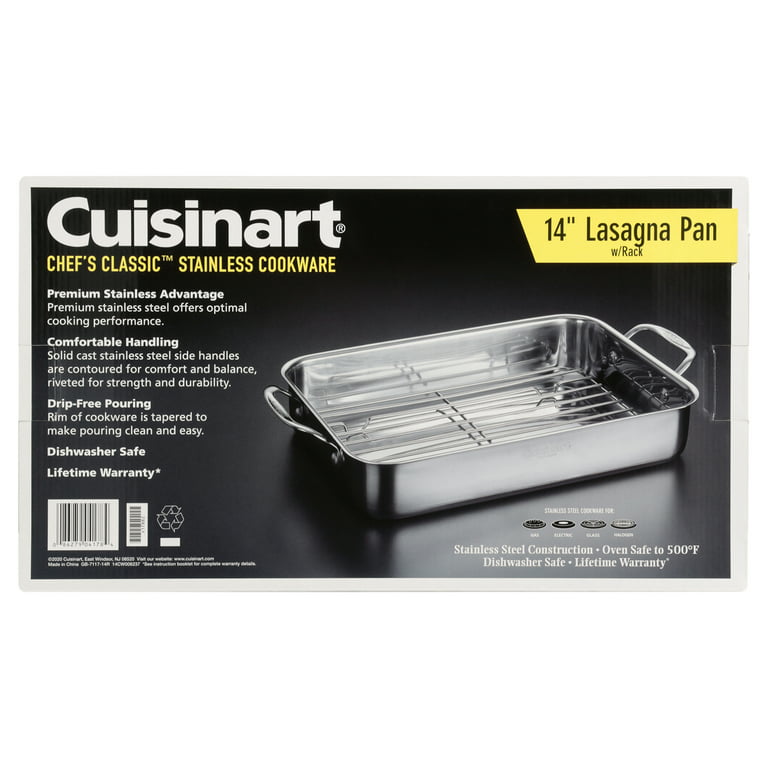 Cuisinart Chef's Classic 16 Roasting Pan withRack 