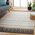 thumbnail image 2 of SAFAVIEH Adirondack Maria Stripe Area Rug, Ivory/Blue Grey, 5'1" x 7'6", 2 of 7