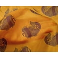 thumbnail image 4 of oneOone Silk Tabby Fabric Fish Block Print Sewing Fabric BTY 42 Inch Wide, 4 of 4