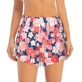 thumbnail image 4 of Lsque Japanese Cherry Blossoms Printed Women's Running Shorts with Liner Pockets,Elastic Quick Dry Workout Athletic Gym Yoga Shorts,Womens High Waist Shorts-Medium, 4 of 9