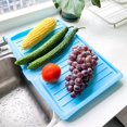 thumbnail image 2 of Pink Rectangular Kitchen Drain Tray - Creative, Durable Vegetable Fruit Drainer with Efficient Drainage, Multi-Purpose Utensil Storage Rack for Sink Countertop, Decorative Kitchen Organizer Accessory, 2 of 6