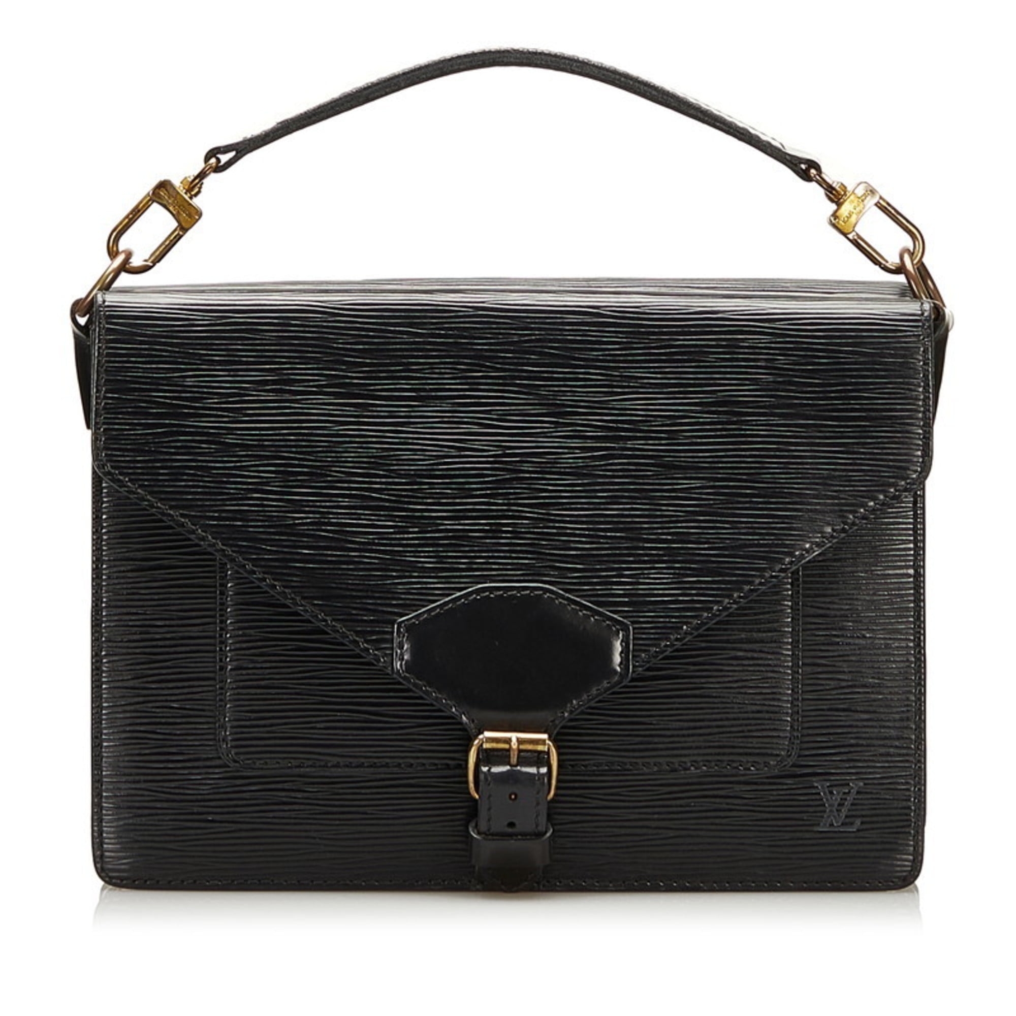 Pre-Owned Louis Vuitton Epi Bifus Handbag Shoulder Bag M52322 Noir 
