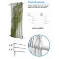 thumbnail image 2 of Sage Green Marble Blackout Door Curtains for French, Glass,Front, Back, Patio Door, Modern Ombre Abstract Ink Painting Art Thermal Insulated Rod Pocket Window Curtain Drapes With Tiebacks 54"x40", 2 of 5