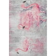 thumbnail image 2 of Addison Rugs Mayfield Washable Tropical Soft Flamingos Pink Rectangle Rug, 2'6" x 3'10", 2 of 6