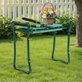 thumbnail image 6 of UBesGoo 2-in-1 Foldable Garden Kneeler Bench & Seat, 24 Inch with Tool Pouch, Green, 6 of 10